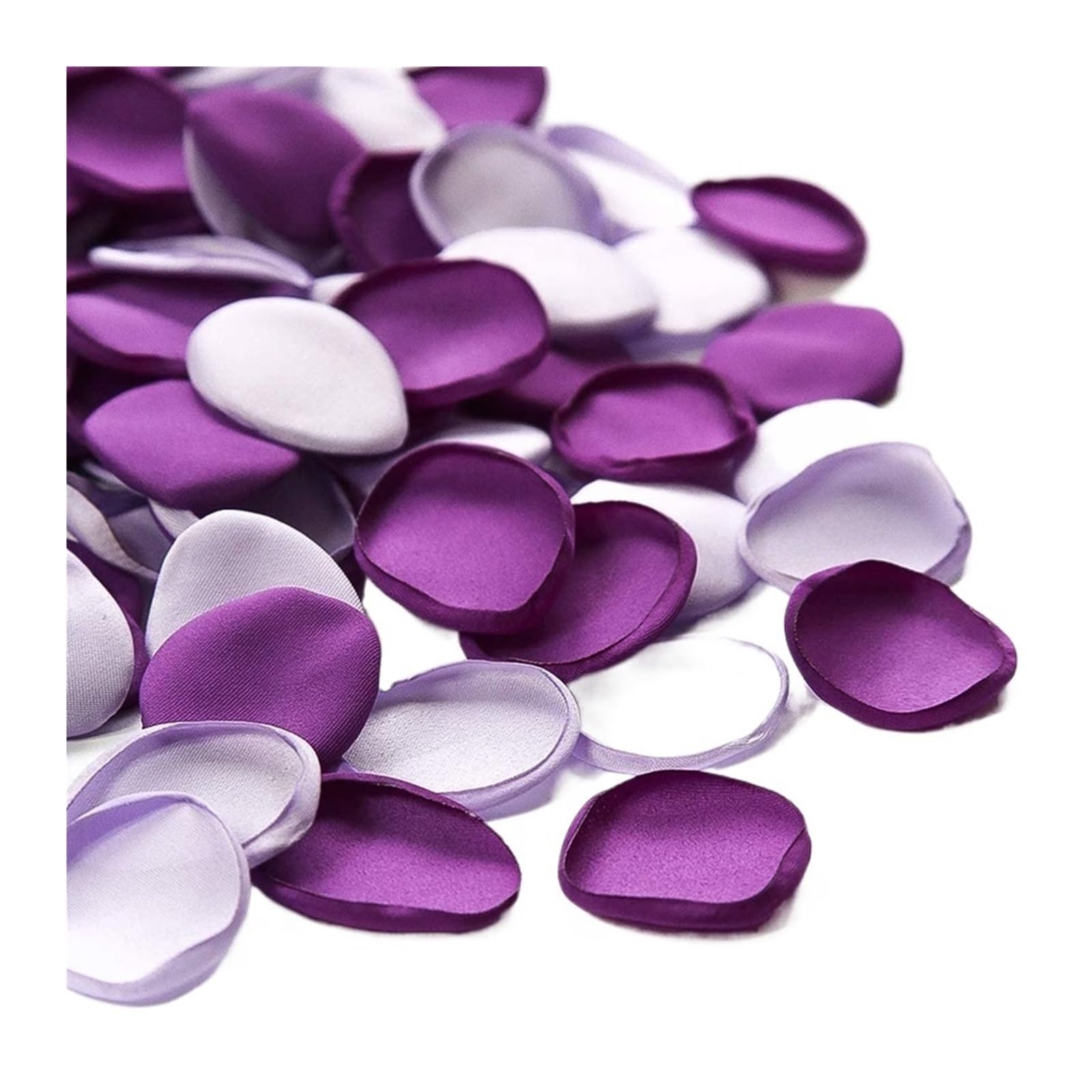 Korallenrosa Rosenblätter for Hochzeit, 1000 Stück, handgefertigte Seidenblumen, Hochzeitsdekoration, Valentinstag, künstliche Blütenblätter den Tischaufsatz, Geburtstag(Purple2)