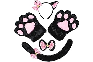 5-Piece Cat Costume for Girls: A Purr-fect Fit for Halloween