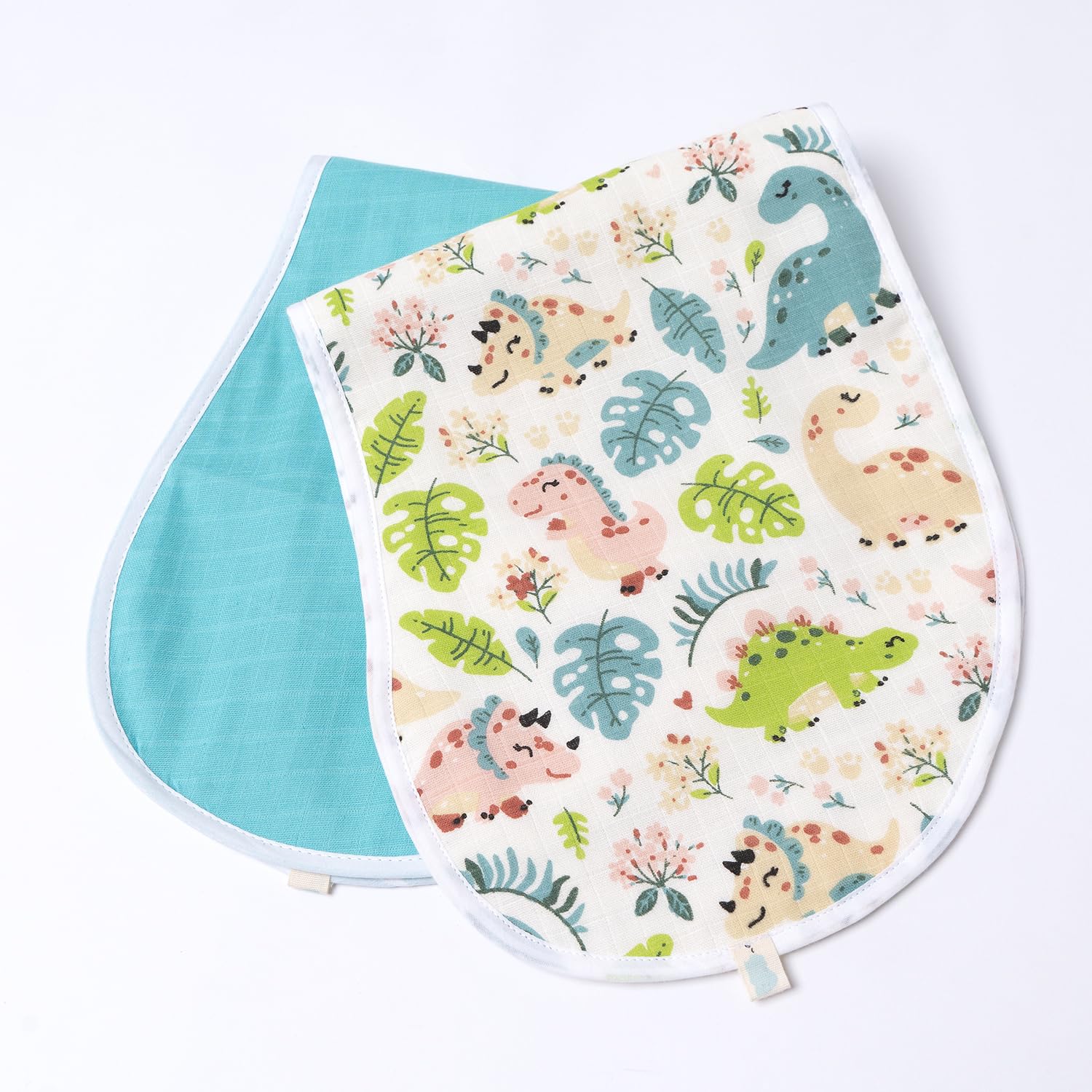 TIDY SLEEP Muslin Burp Cloths (Lightweight and Absorbent Cotton Muslin Cloth) Assorted Colour (2)-image-14