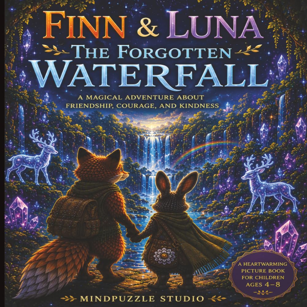Finn & Luna: The Forgotten Waterfall: A Magical Adventure About Friendship, Courage, and Kindness (Finn’s Forest Adventures)