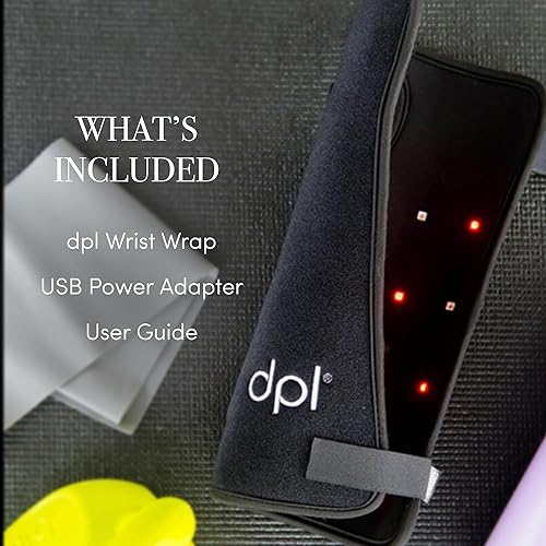 Miniatura 7 de dpl - Banda flexible de terapia de luz roja para la muñeca, productos de terapia de luz de grado médico, envolturas para el dolor de muñeca, soporte