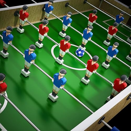 Vista 13 de Coopay 12 pelotas de futbolín de 1.28 pulgadas (1.260 in), pelotas de repuesto de fútbol de mesa, multicolor, oficiales, con una bolsa de cordón