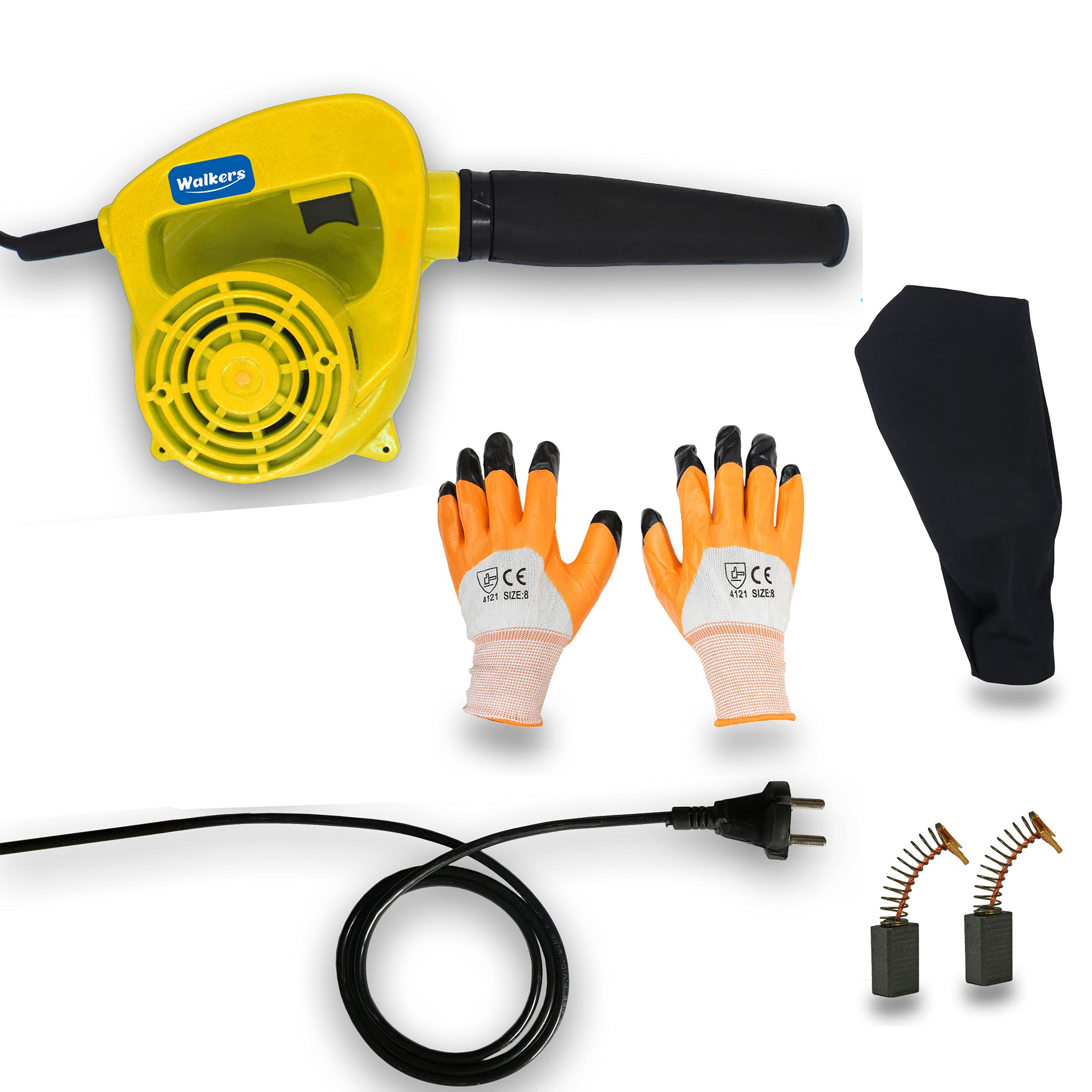 Walkers 800W-17000RPM Electric Air Blower and Suction Dust Cleaner for AC/Computer/Home with Air Blower Machine Gun Dust Cleaning Forward Curved Air Blower (Corded Vacuum) Yellow (B09GPBYQWD) Amazon Price History, Amazon Price Tracker
