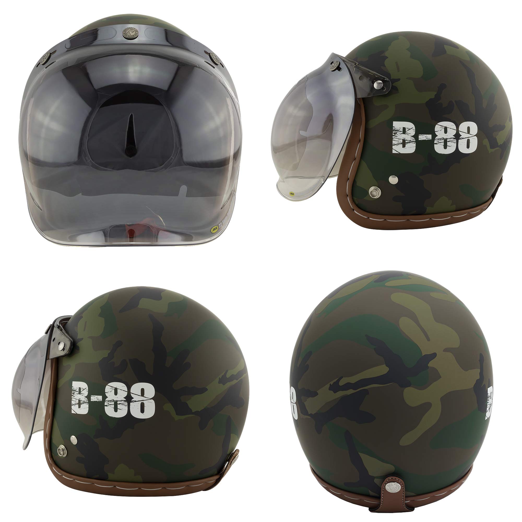 Amazon | NEO VINTAGE ARMY B-88 迷彩 ジェットヘルメット SG規格品+