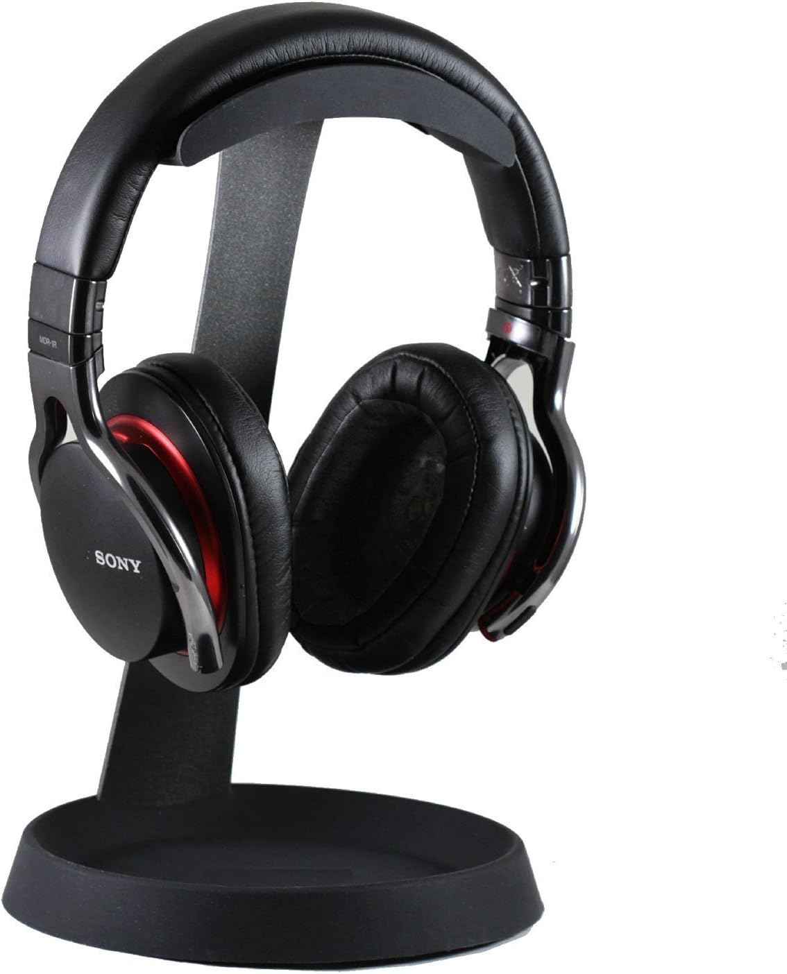 Navitech Steel On Ear & Over Ear Headphones Stand Holder Compatible with Beyerdynamic Aventho Wireless Mobile Bluetooth Headphones
