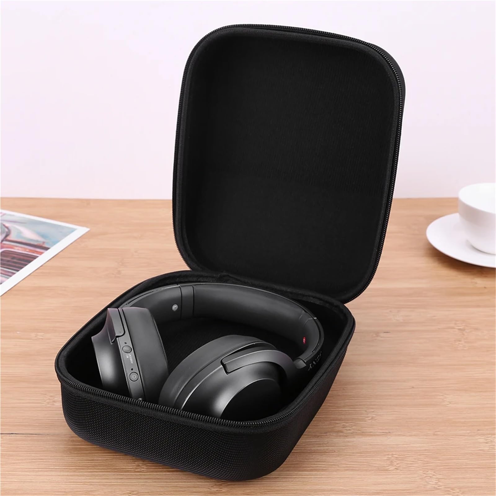 Custodia da Viaggio con Custodia Rigida for Cuffie Custodia Rigida in Eva Custodia da Trasporto for Cuffie