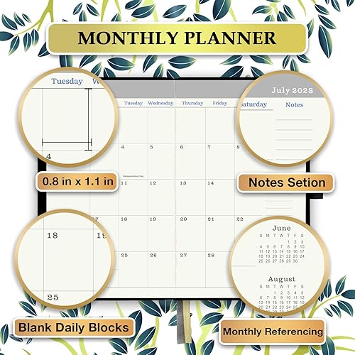 Miniatura 4 de Agenda de bolsillo 2025-2027  Agenda mensual de 3 años de enero de 2025 a diciembre de 2027, calendario de bolsillo 2025-2027 para bolso, 6.3 x 3.8