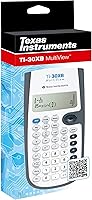 Vista 3 de Texas Instruments TI-30XB Mulitview Calculadora científica, gris, blanco