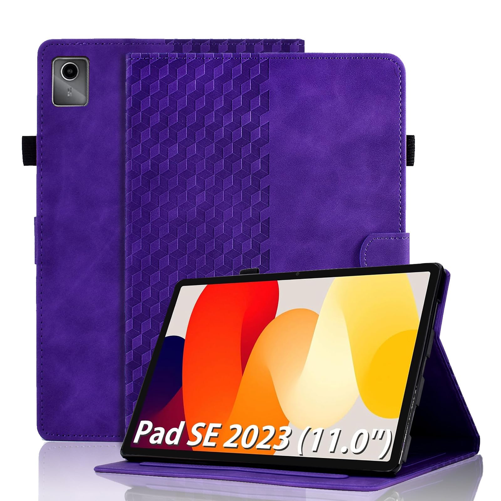 Case for Honor Pad X8a 11 Inch Tablet 2024 Protective Case Premium Leather Folio Smart Case with Auto Sleep/Wake Pen Holder Card Slot for Honor Pad X8a- Dark Green — view 142