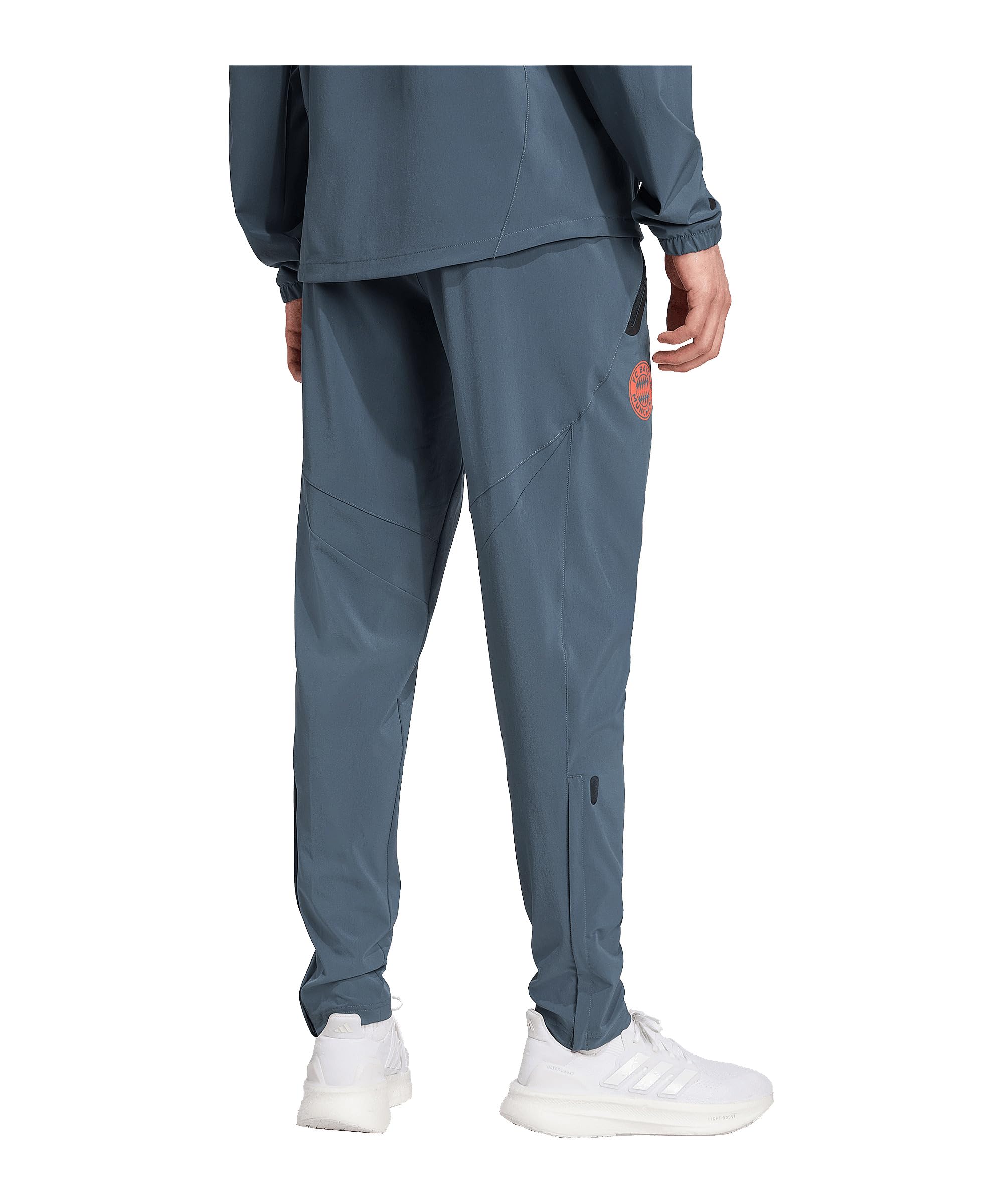 adidas Performance FC Bayern München Tech Travel Hose grau, XL Herren