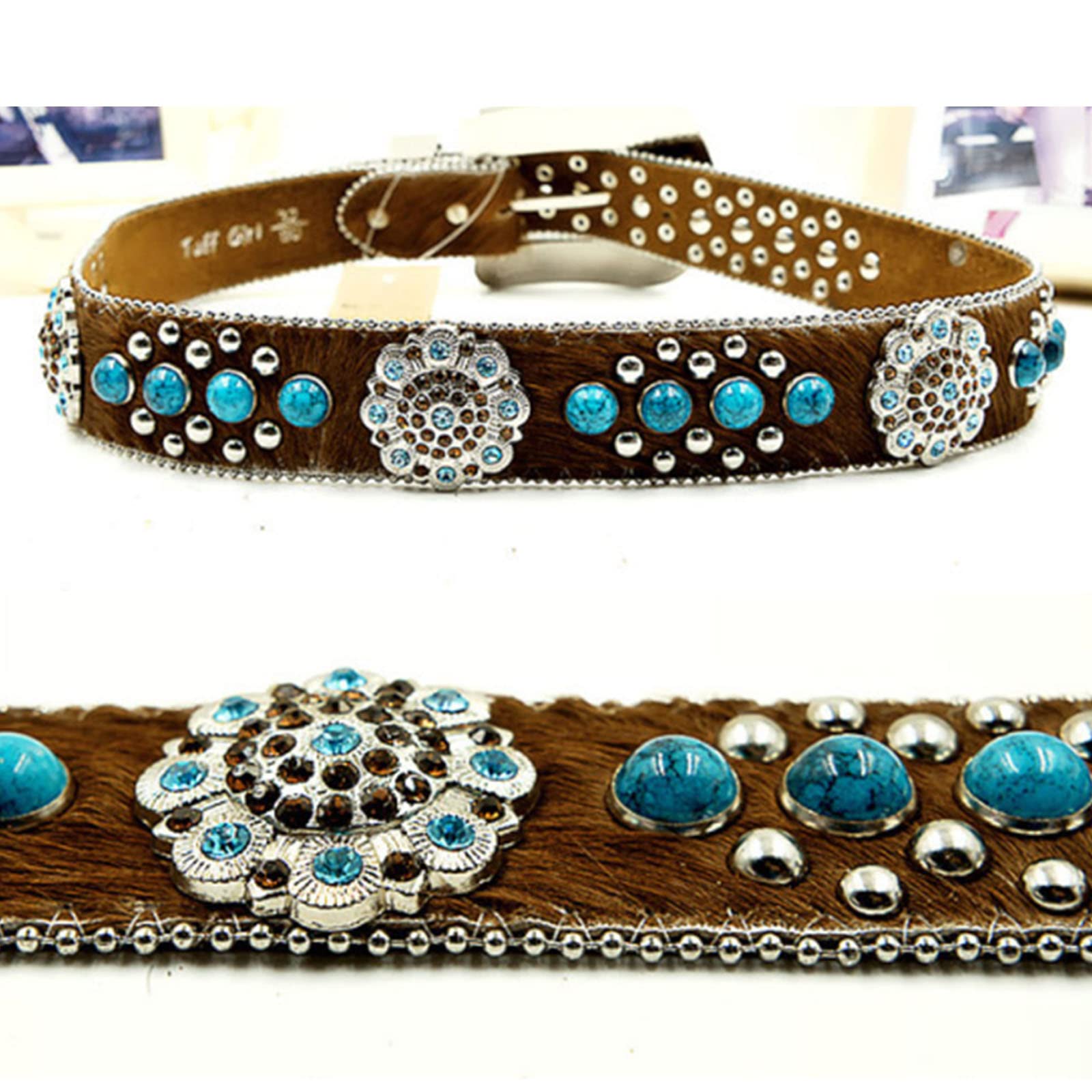 Amazon.com: JIARY Artificial Horse Hair Belts, PU Leather 