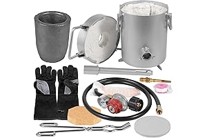 28LB Stainless Steel Propane Melting Furnace Kit