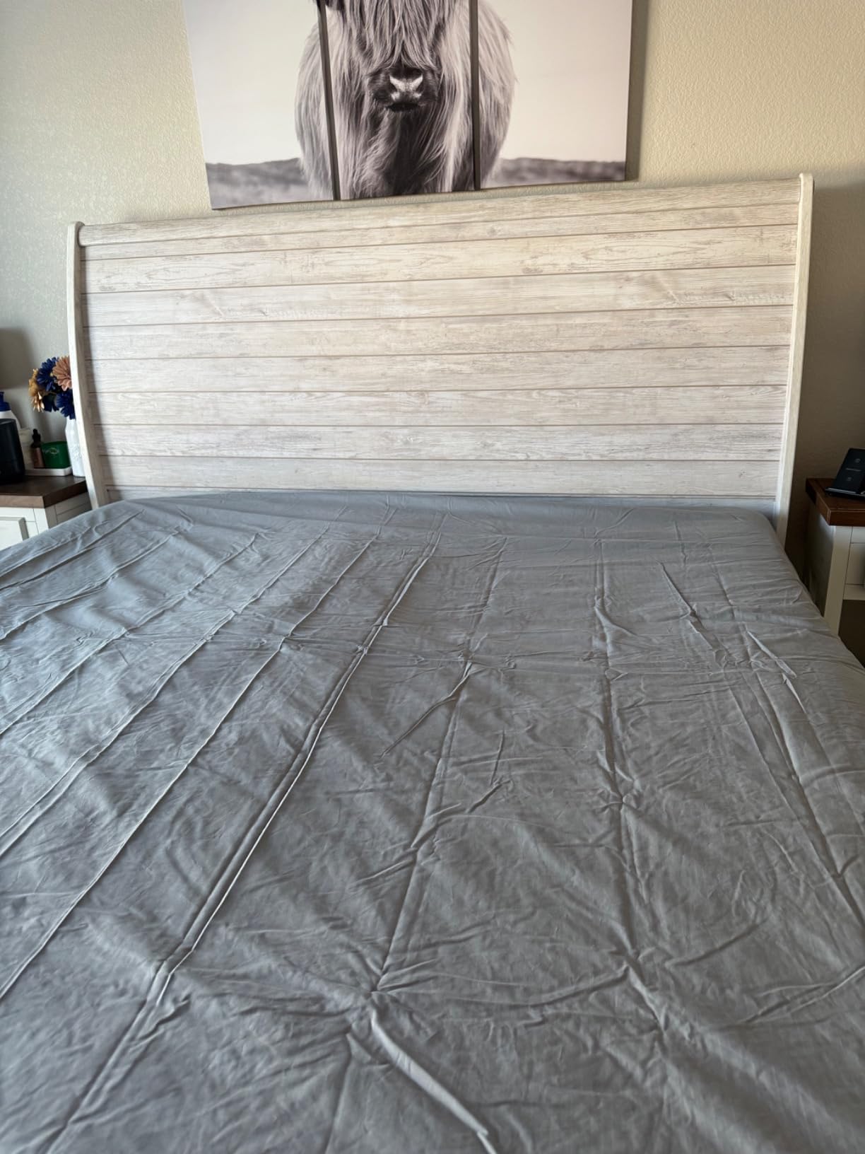 Fitted Grounding Sheets for Earthing, 5% Silver Fiber + 95% Certified Organic Cotton for Better Sleep and Pain Relief. Deep Pockets. Includes Grounding Wristband & Cords