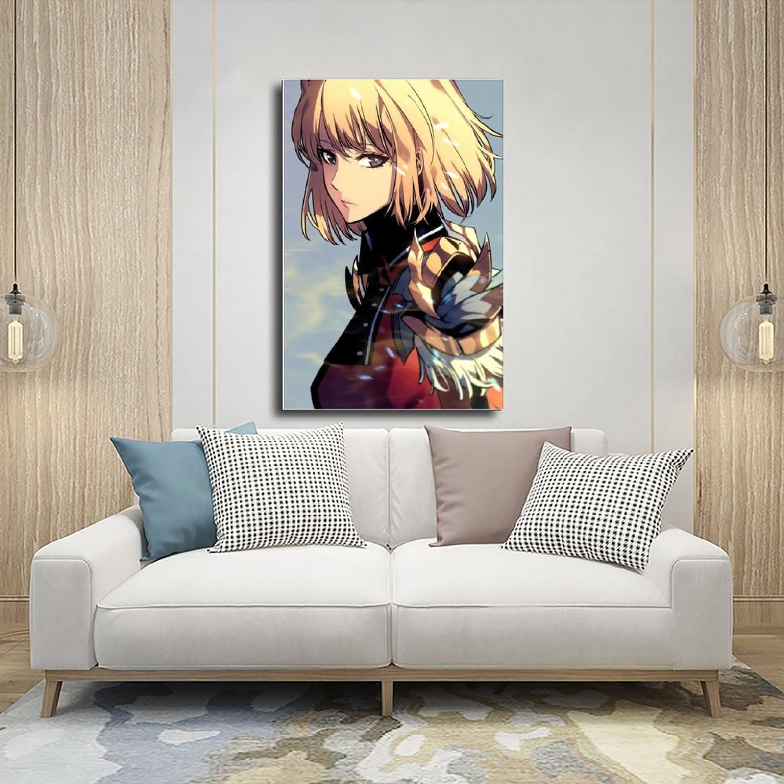 Poster Toile Solo Leveling - Décoration Murale Moderne 50x75cm Pour Salon Ou Chambre