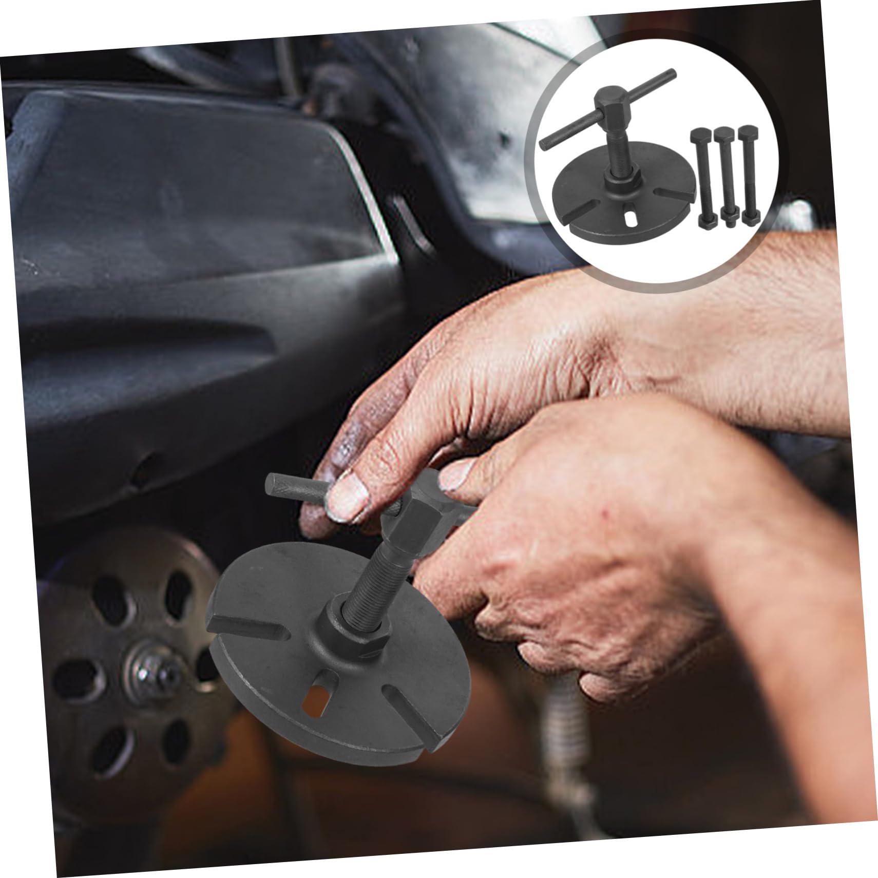 Schwungradabzieher Schnelle Demontage aus Kohlenstoffstahl Robustes Motorwerkzeug für Generatoren und Lichtmaschinen für Fachpersonal bei Reparatur