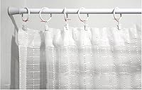 Vista 3 de Lsgoodcare, argollas con clips metálicas, de 1 pulgada de diámetro interior, anillos para cortinas, decoración