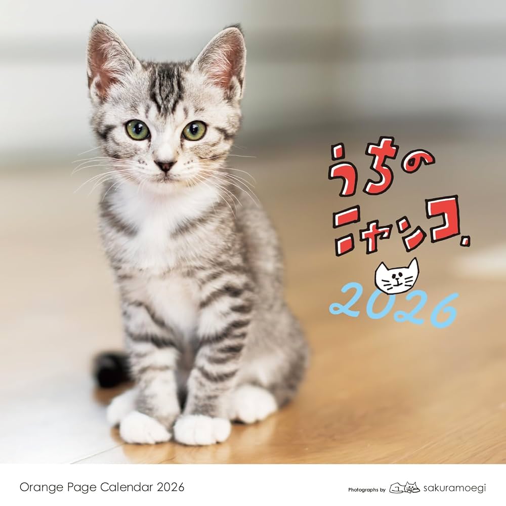 ねこにゃんこページ Amazon.co.jp: オレンジページ うちのニャンコ。壁掛カレンダー