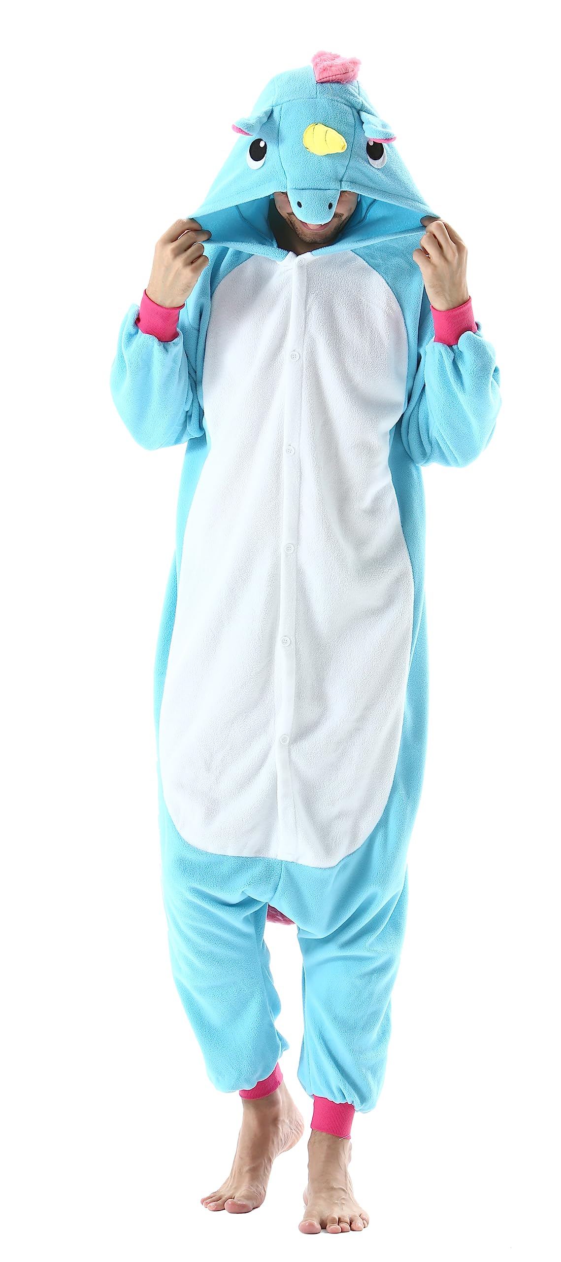 SimZoo Adulto Disfraz Pijama Unisex Pijama Kigurumi Onesie para Carnaval Halloween Cosplay Ropa de Dormir Traje de Disfraz para Navidad Festival Mujer y Hombre — view 44