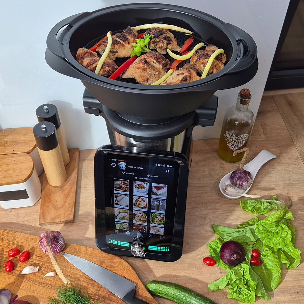 Cobbo Smart-I, Robot de cocina multifunción COBBO 7, Black