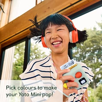 Yoto Mini Adventure Jacket in Frog Soup (Green) with Matching Wrist Lanyard – Accessory for Kids Yoto Mini Audio Player, Anti-Slip Silicone Skin Cover, Fitted Protective Sleeve Case