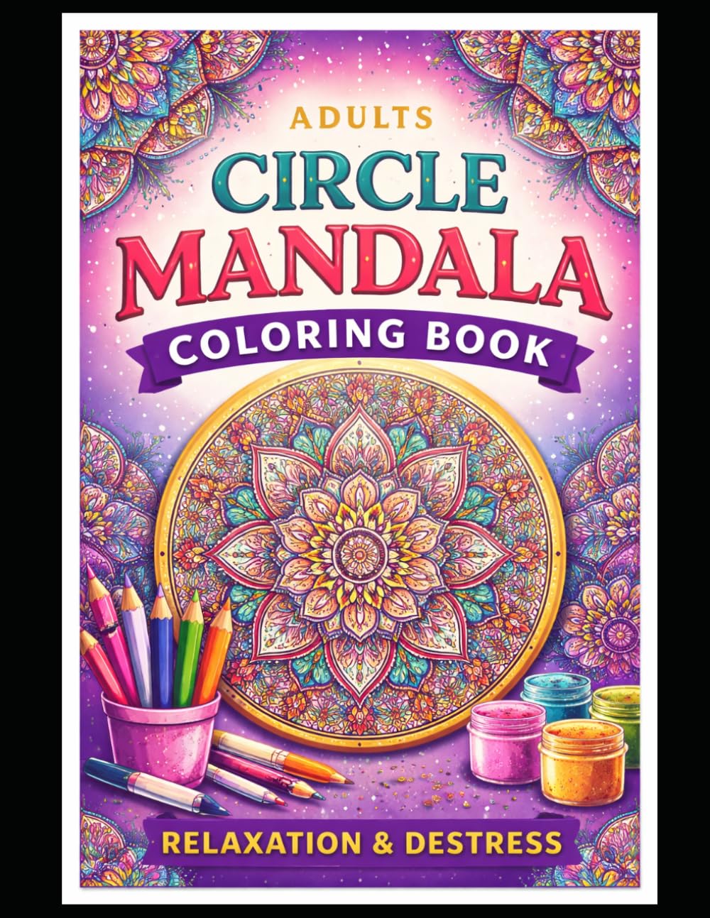 80 Mandalas Colouring Book for Adults: Stress Relief, Mindfulness, and Relaxation with Beautiful Patterns (Easy and Creative Mandala Colouring Books For Relaxation and Stress Relief)