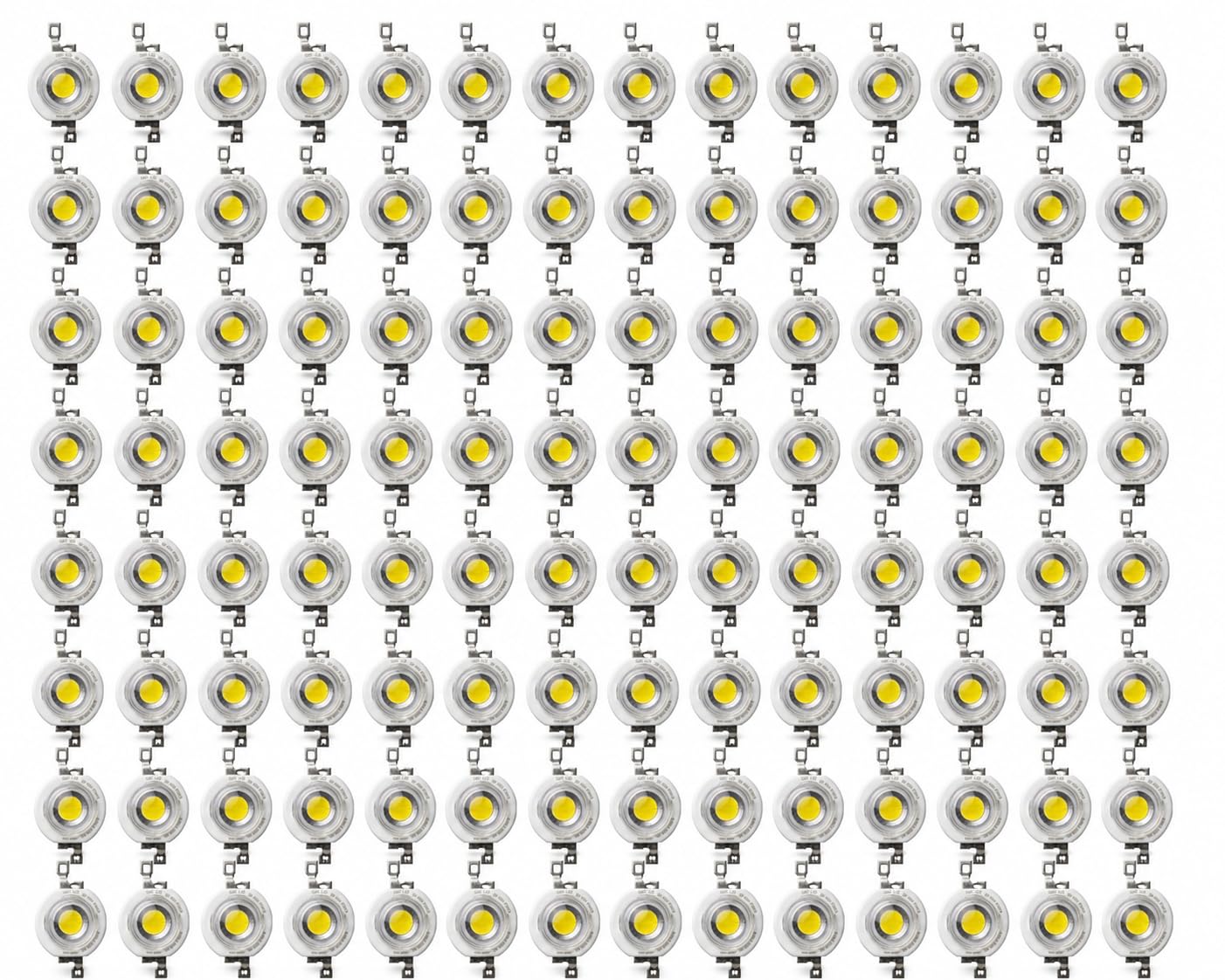 UNIVERSAL HUB 1W 100PCS LED COOL White Emitting Electrode Processor Bulb Light, High Brightness-image-13