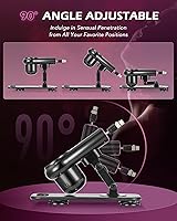 Vista 3 de SENSUA Máquina sexual automática, máquina de consolador de empuje con 6 accesorios y control remoto para mujeres, hombres, parejas, juguetes