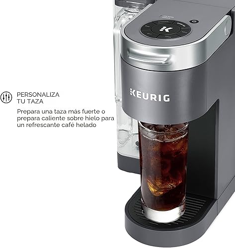 Miniatura 5 de Keurig K-Supreme - Cafetera de cápsulas K-Cup de una sola porción, tecnología MultiStream, 4 tamaños de preparación, depósito extraíble de doble Gris