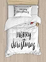 Vista 112 de Ambesonne Juego de funda de edredón de pesca, lubina de boca grande atrapando un bocado en espray de agua, imagen salvaje, juego de cama decorativo