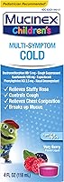 Vista 12 de Mucinex Líquido de alivio del resfriado multisíntoma para niños, alivia la congestión nasal, la congestión del pecho, la tos y el moco, expectorante