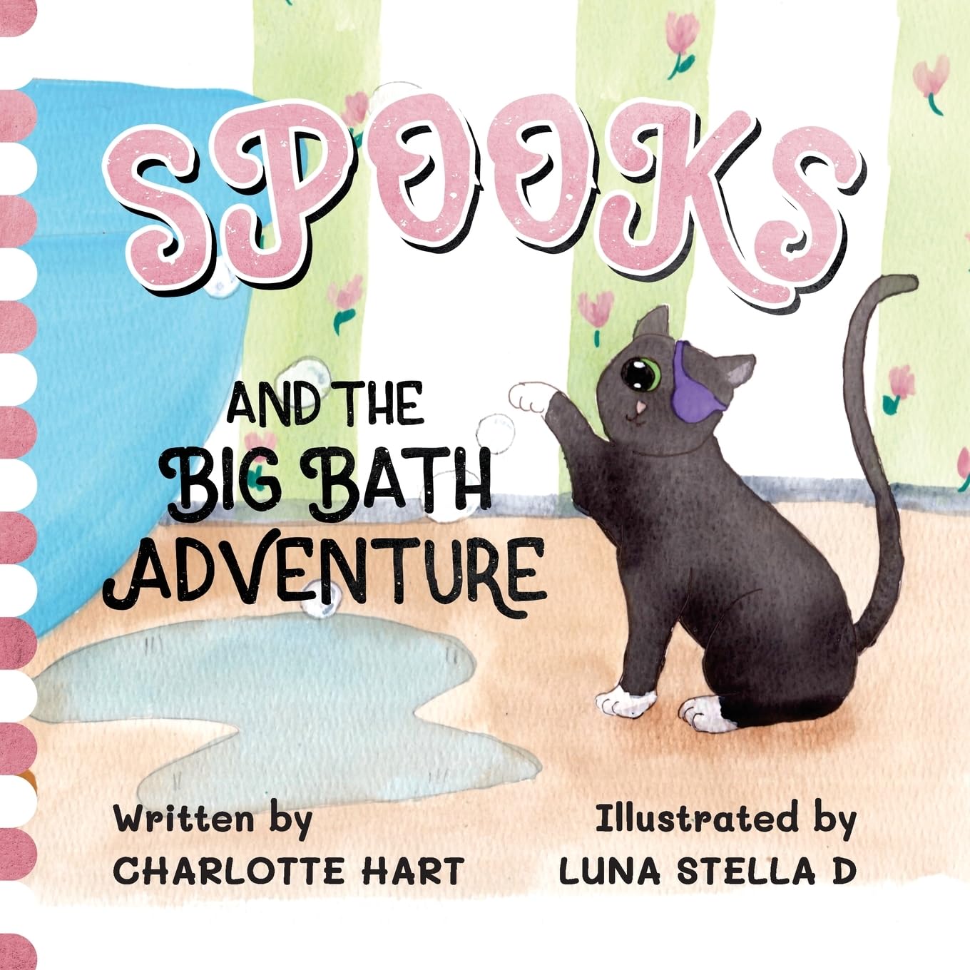 Spooks and The Big Bath Adventure (Spooks Cat Adventures)