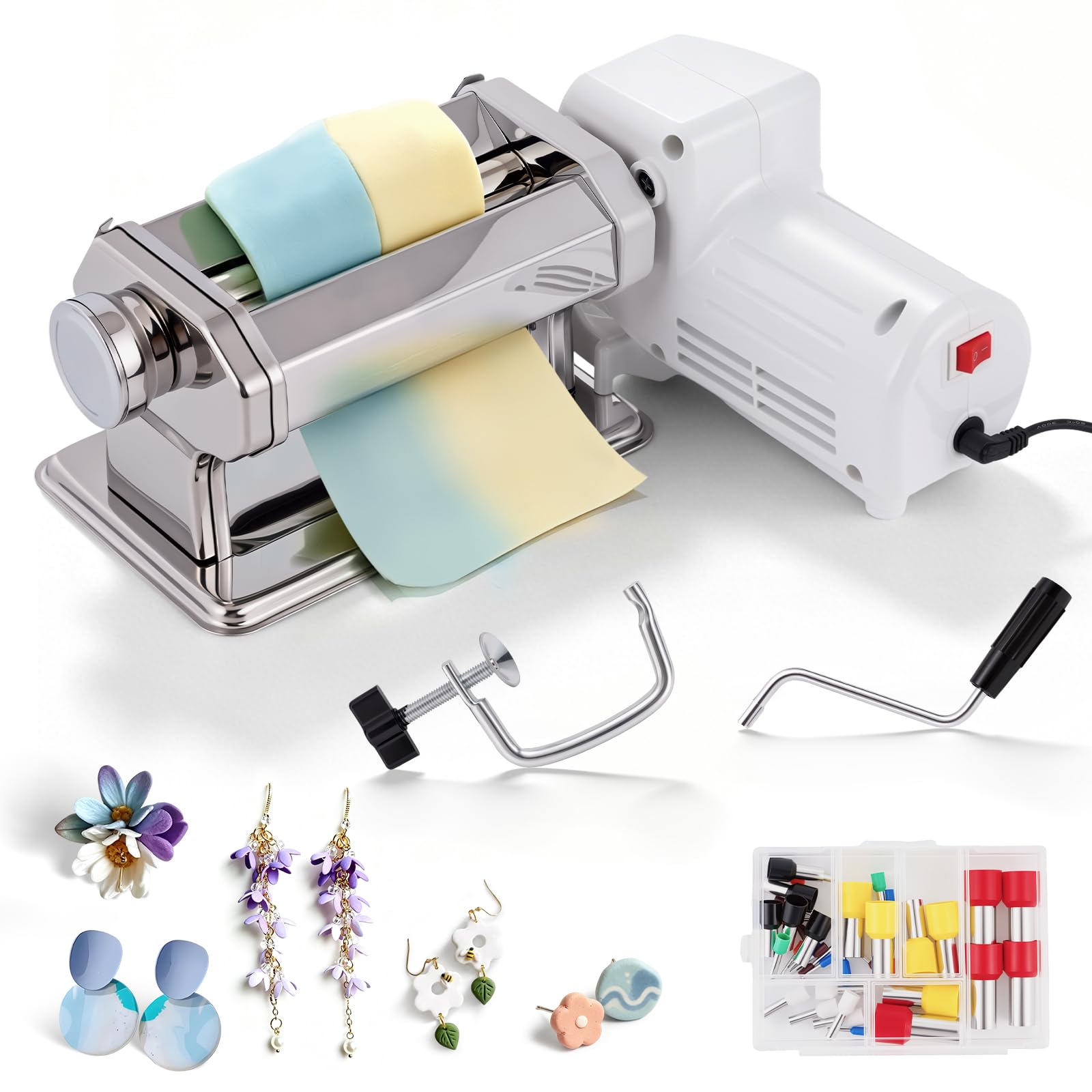 Photo 1 of YUCHENGTECH Electric Polymer Clay Press Machine Set