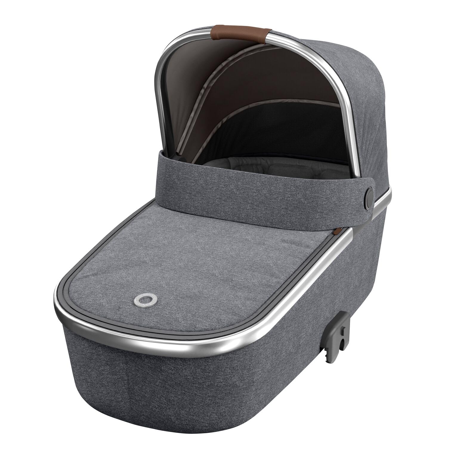 Maxi-COSI Oria Nacelle Confortable pour Poussette, légère et Facile à soulever, Compatible avec Les poussettes, Design Haut de Gamme, utilisable dès la Naissance jusqu'à 6 Mois, 0-9 kg, Gris