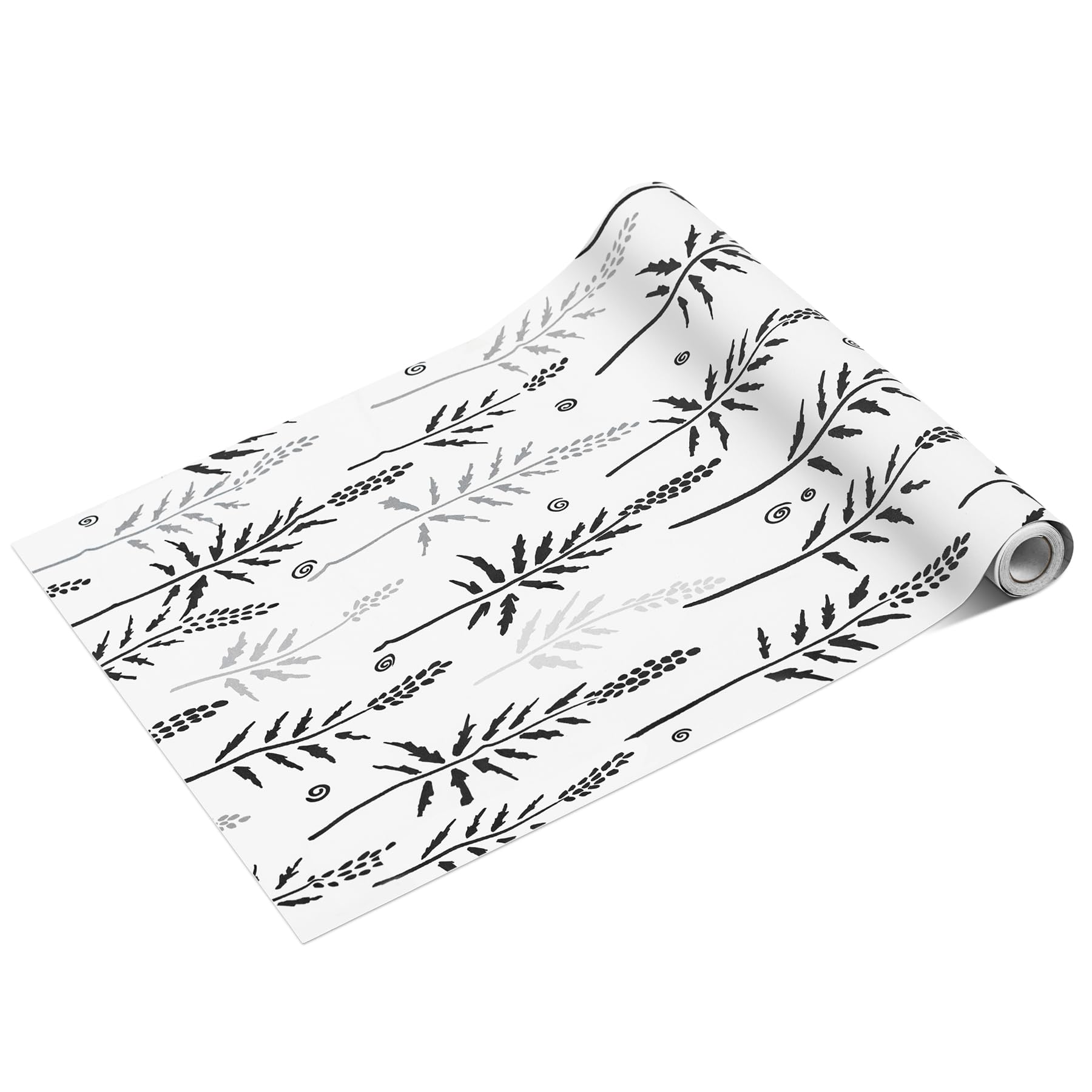 Papel tapiz de despegar y pegar con acabado mate botánico elegante para decoración 1