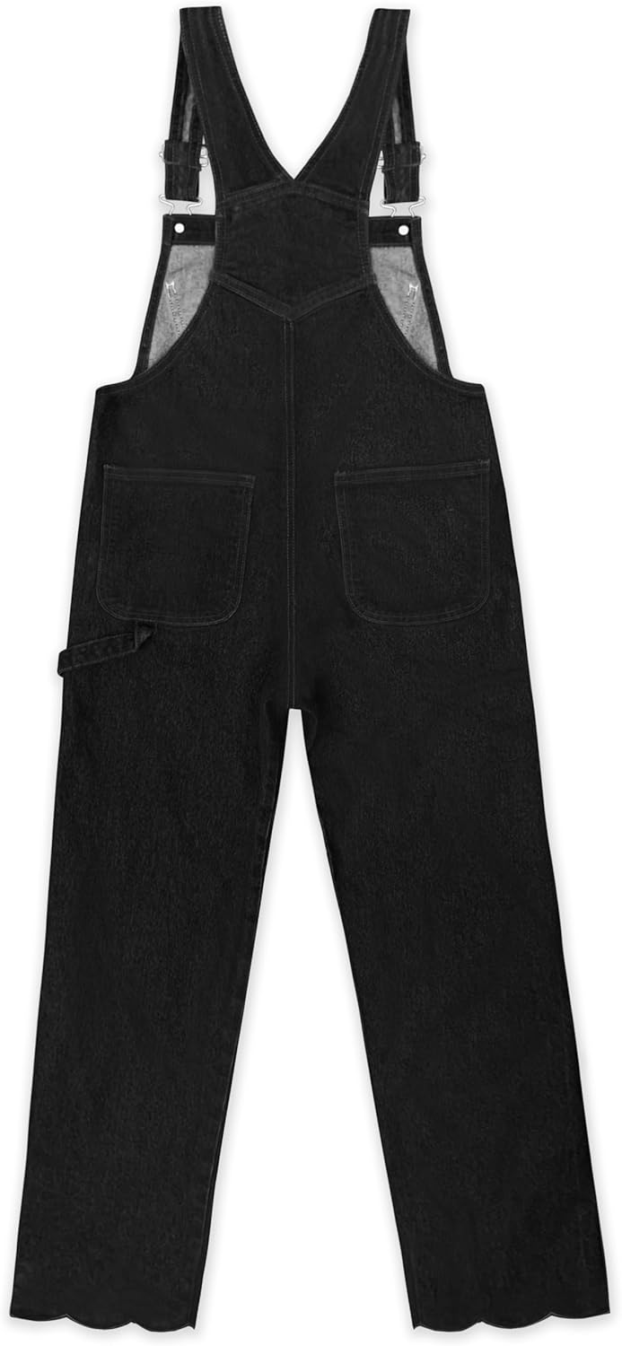 Hybrid & Company Womens Super Comfy Stretch Denim jumpsuit Pants Overalls - Image 4