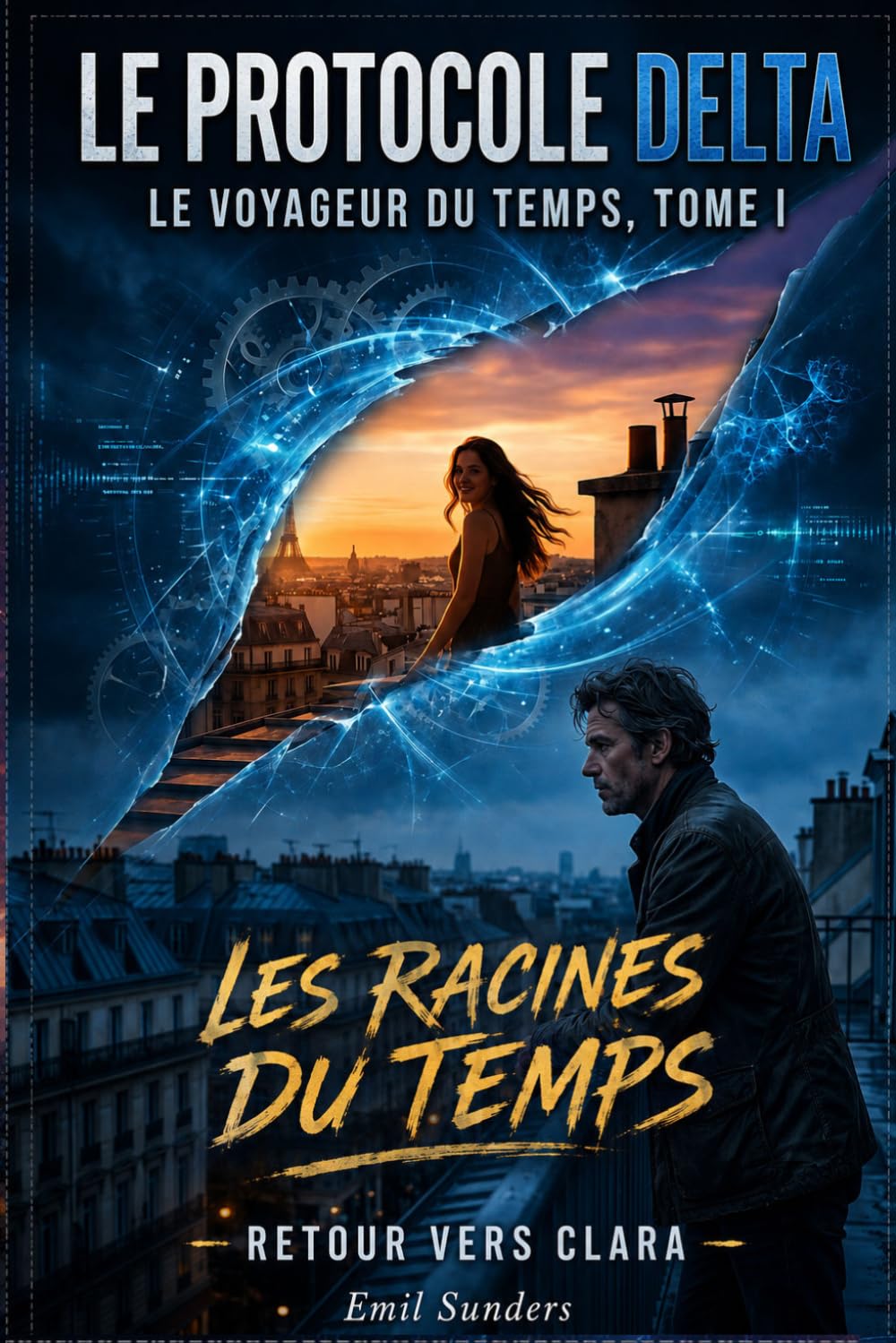 Le protocole delta du voyageur du temps: Roman de voyage temporel, d'amour impossible et de choix irréversibles