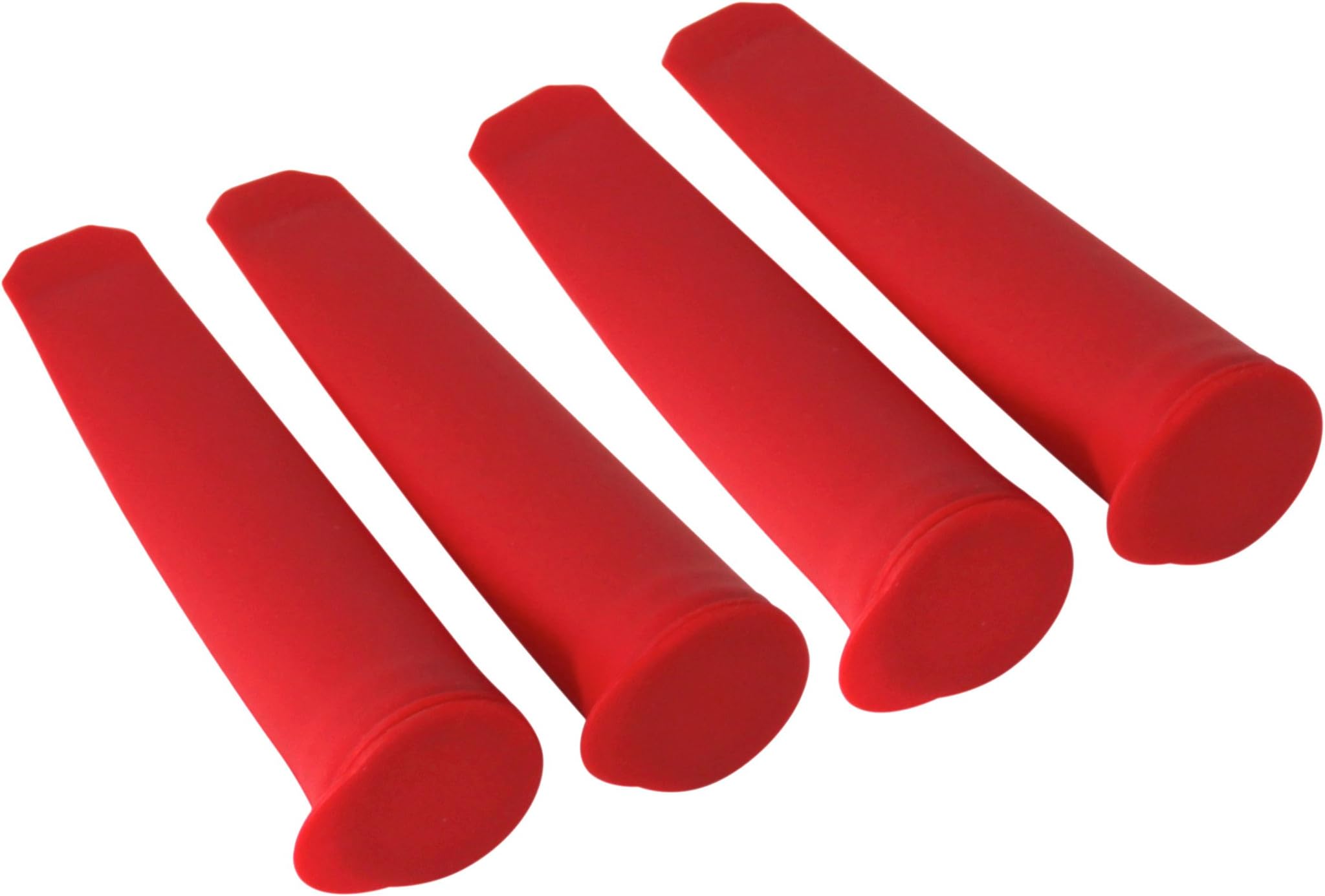 Elemenopy Silicone Push Up Pops 4-Pack - Red