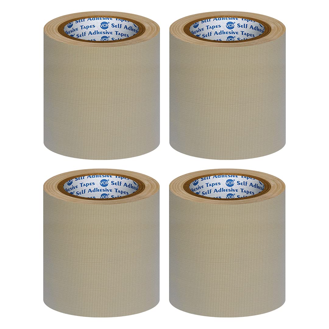 VCR Brown Duct Tape - 18 Meters in Length 144mm / 6" Width - 4 Rolls Per Pack - Strong Book Binding Tape - Waterproof Heavy Duty Duct Tape (B09BK43GJW) Amazon Price History, Amazon Price Tracker