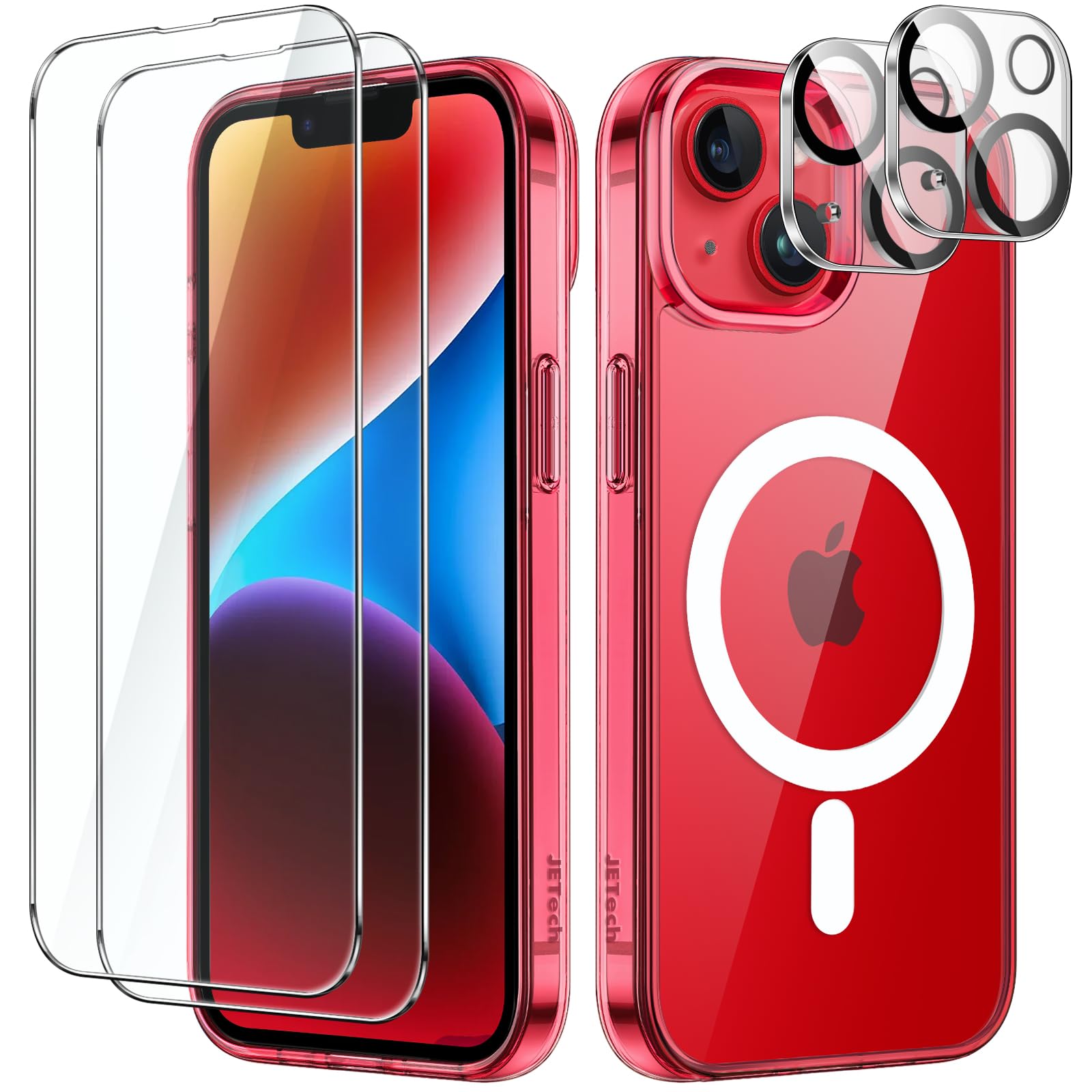 Amazon.co.jp: JETech 5 in 1 iPhone 14 Plus 6.7 インチ用 マグネット