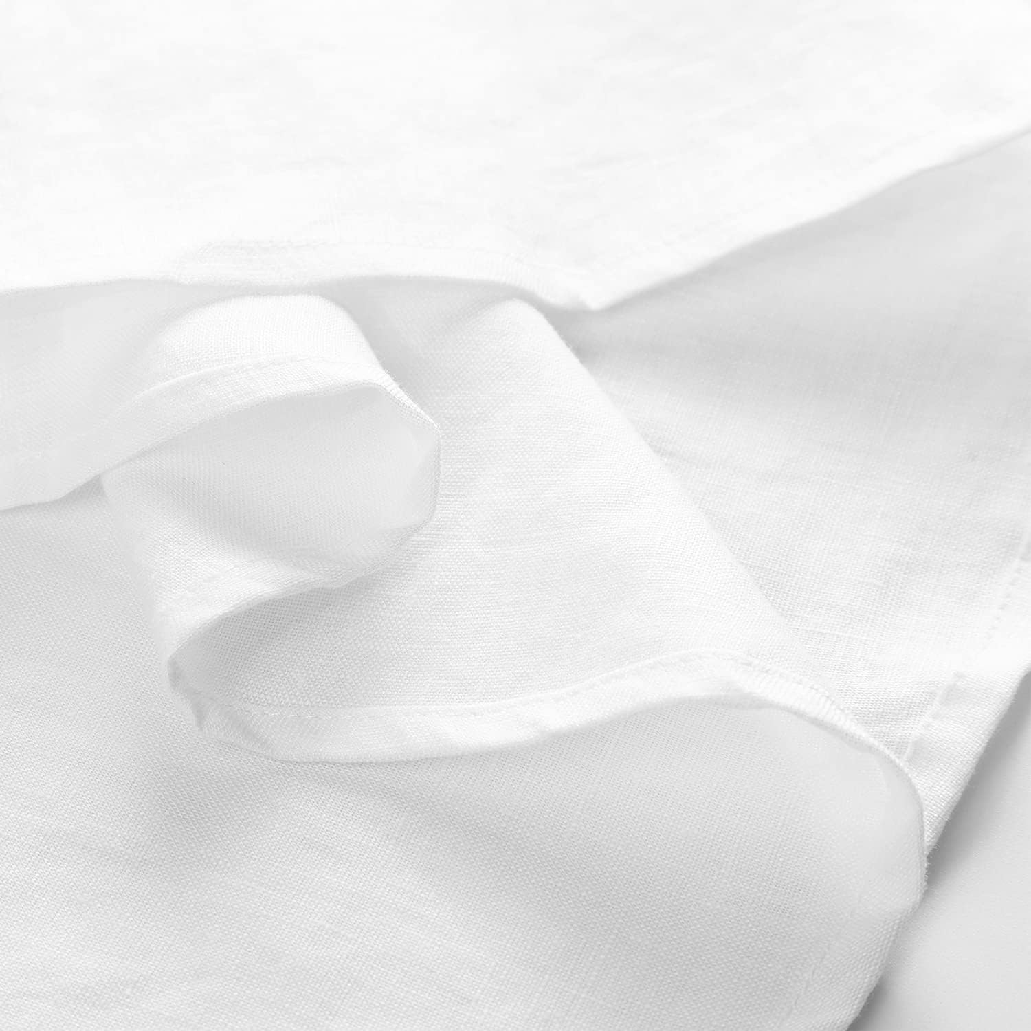 Amazhiyu Natural Linen Sleeveless Tank Tops Basic Summer Casual Crewneck Blouse - Image 4