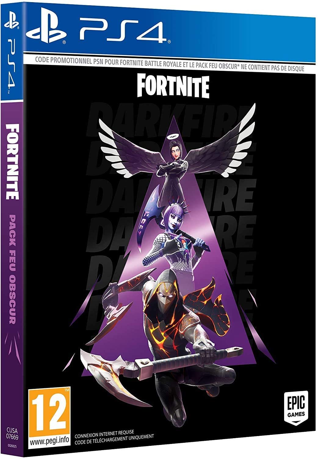 Fortnite : Pack Feu Obscur pour PS4 [Edizione: Francia]