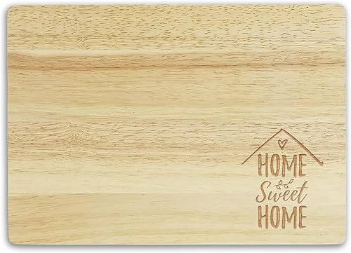 Miniatura 1 de Tablas de cortar grabadas para cocina de 14 x 10 pulgadas, bloque de carnicero de madera grabado con láser personalizado, accesorio de encimera,