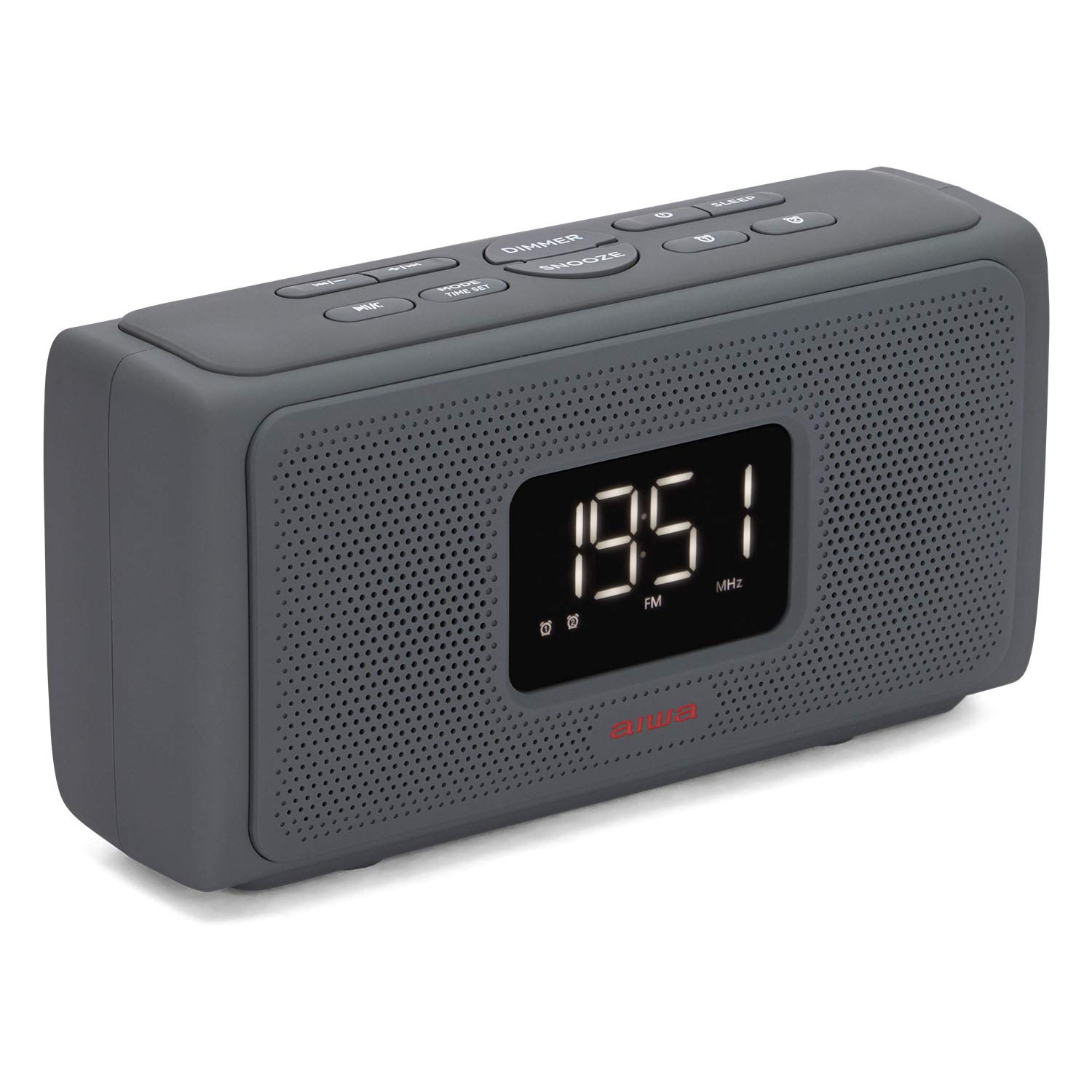 Aiwa CRU-80BT: Altavoz Bluetooth con Radio Reloj