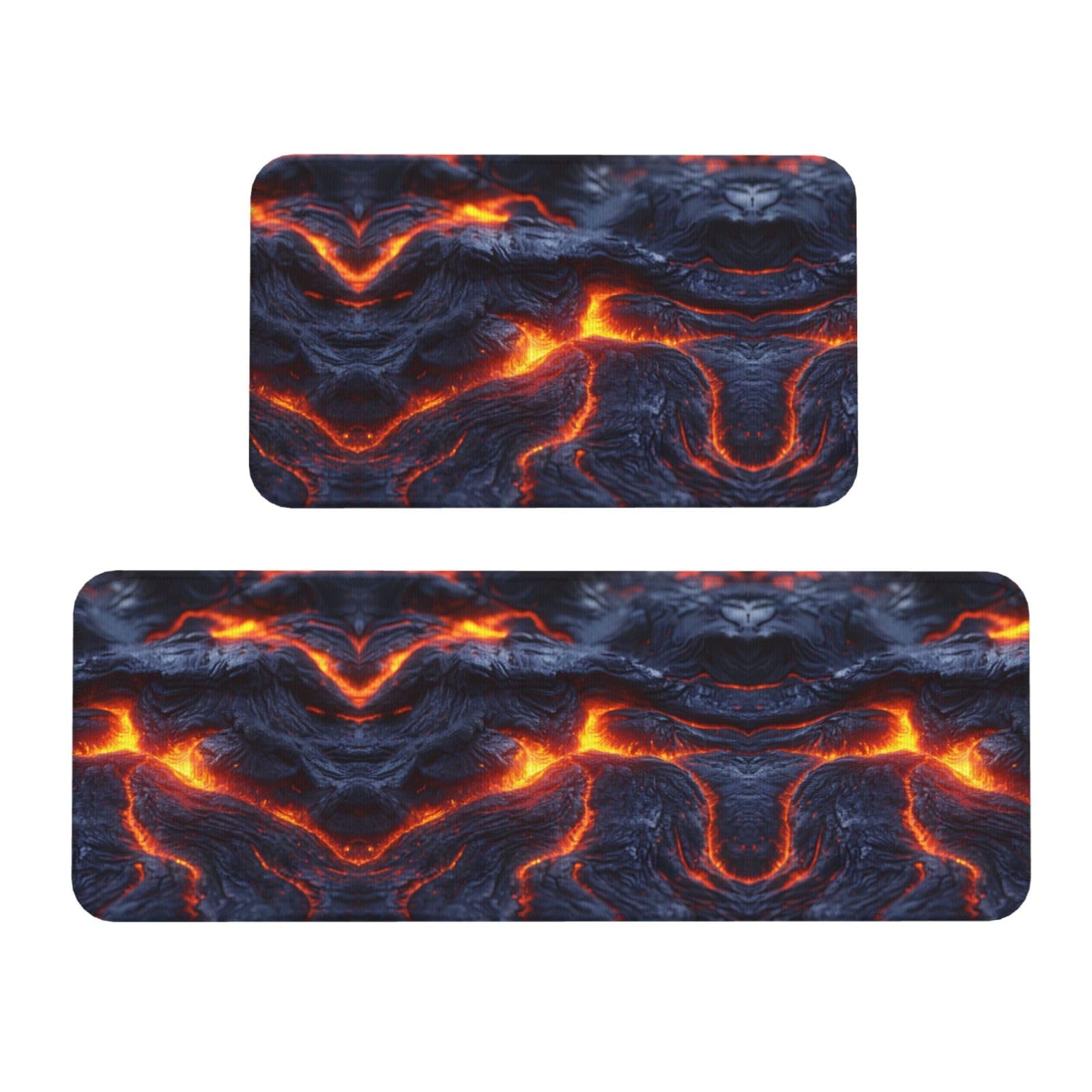 Juego de 2 alfombrillas antideslizantes con base de alto agarre para proteger tu cocina y entrada