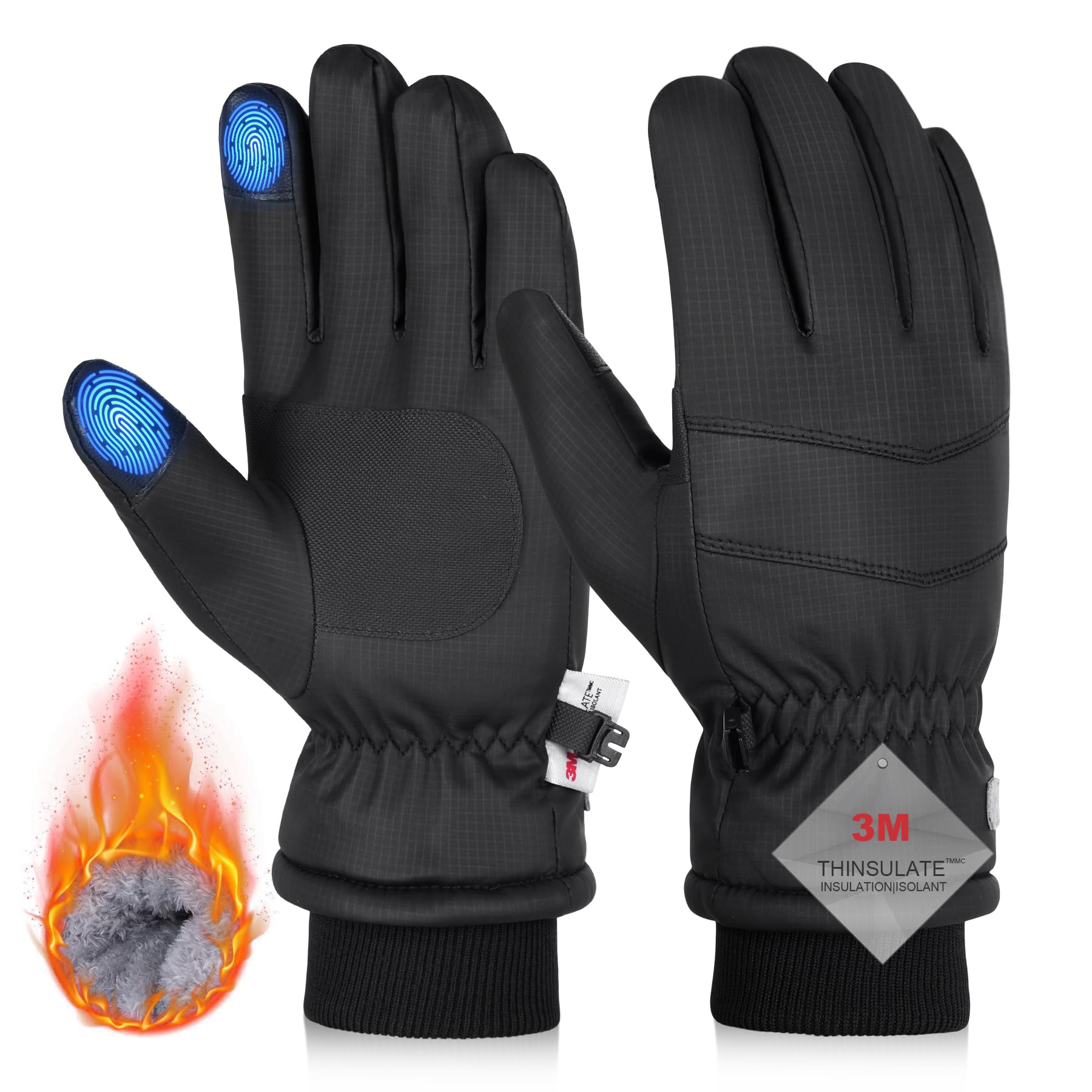 Winterhandschuhe Für Herren – Winddicht, Wasserdicht & Thermisch Warm