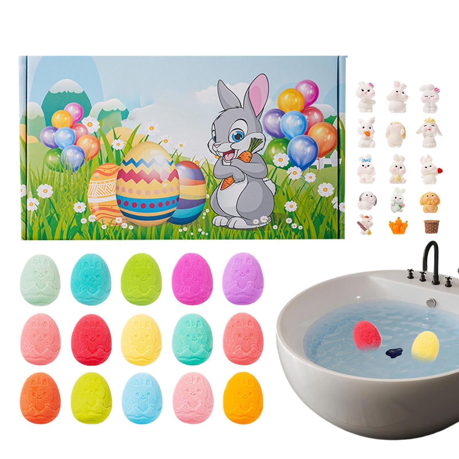 Bagnoschiuma con per Bambini 15 Pezzi Tema Coniglietto Bagno Schiuma | Set di Palline da Bagno per Bambini per Regalo Vacanze Viaggio Bagno Casa Hotel Regalo Bambini Ragazze Ragazzi