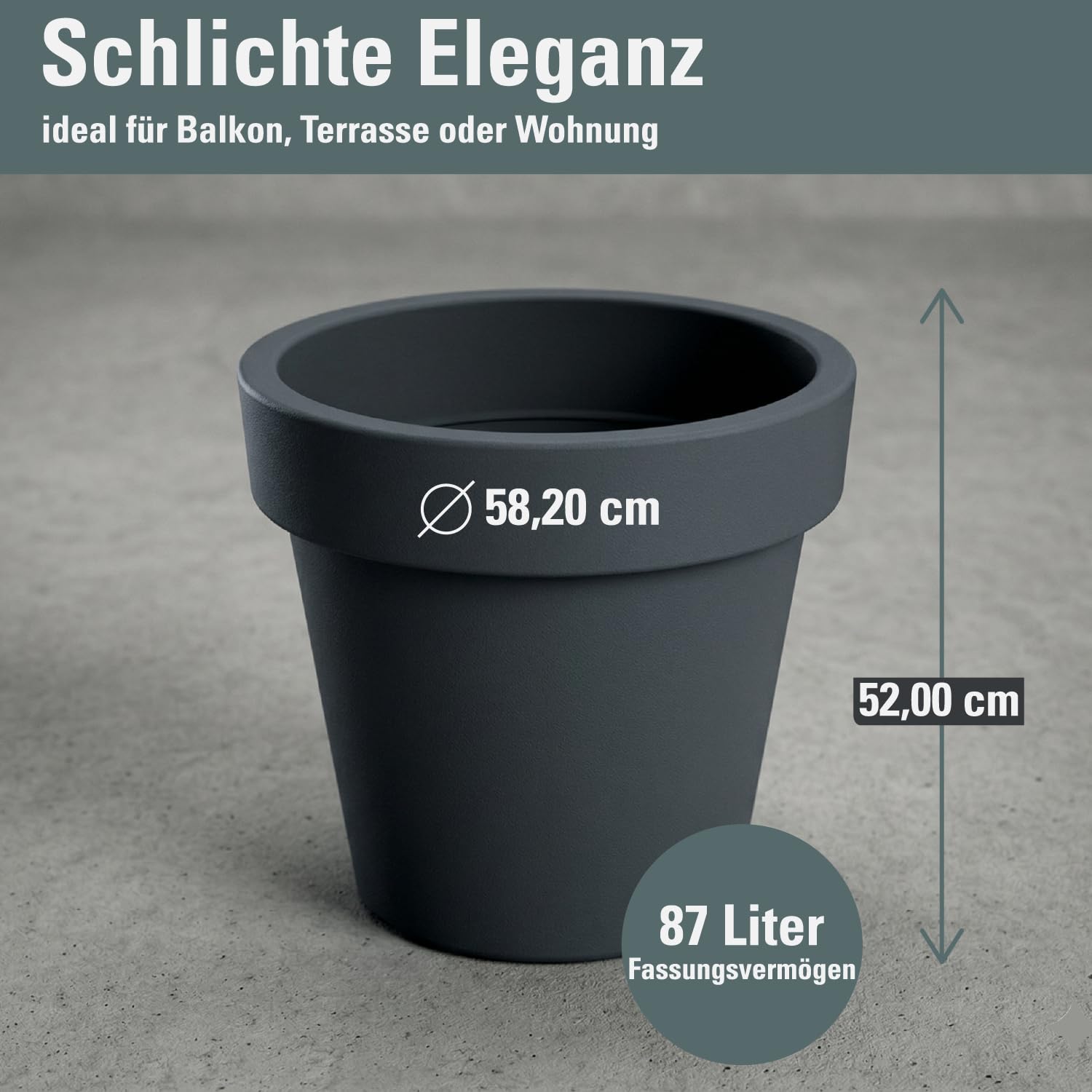 wieviel liter erde in 100 cm blumenkasten Berechnen Sie, wie viel Erde Sie für Ihren Pflanzkasten benötigen – Der  Stahlgarten