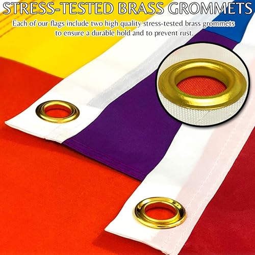 Miniatura 5 de Bandera de genderqueer 3x 5ft Poly