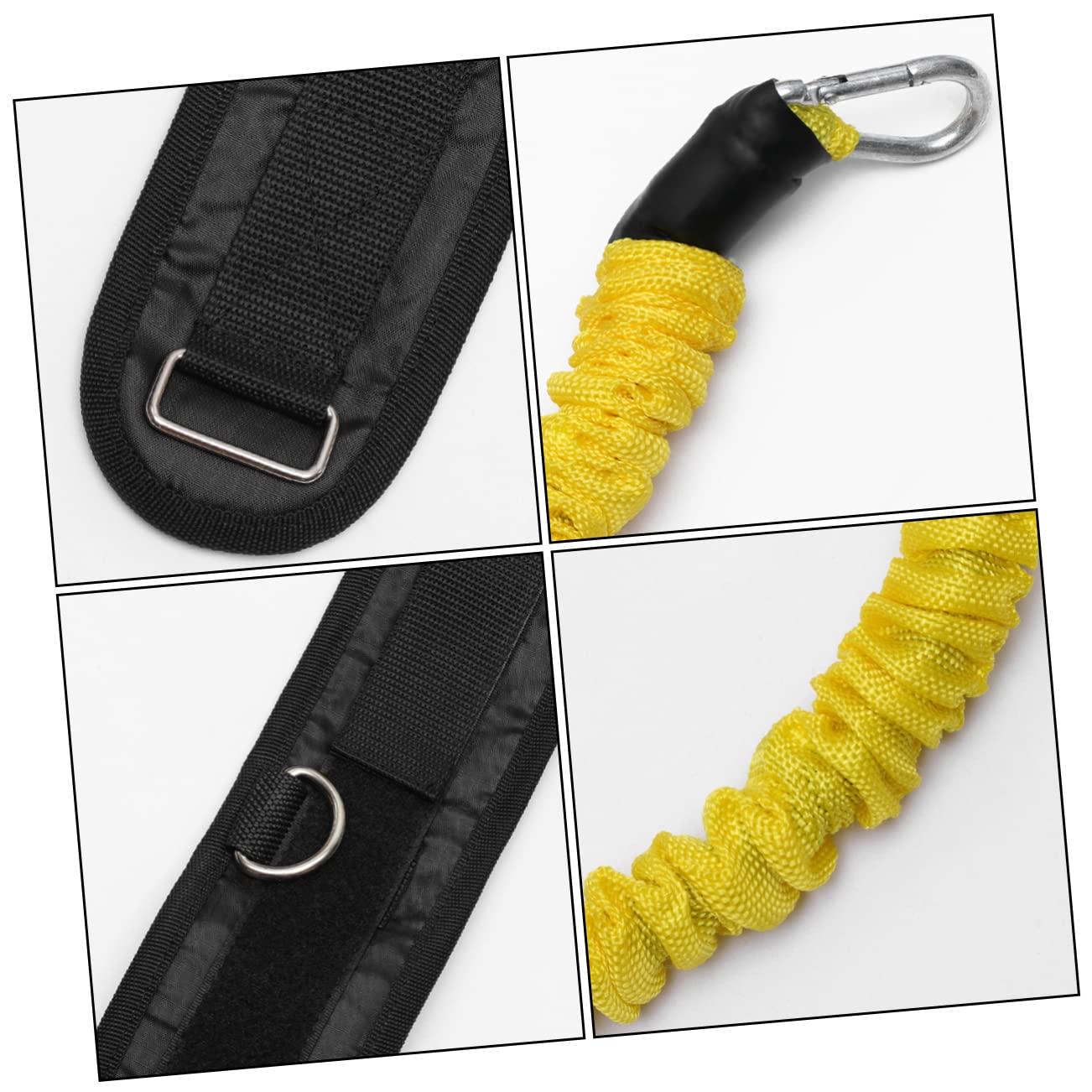 Mikikit 1 set Fasce Elastiche per Allenamento delle per Squat Profondi Accessori per Palestra Compatti e Pratici per Esercizi Ristrutturazione