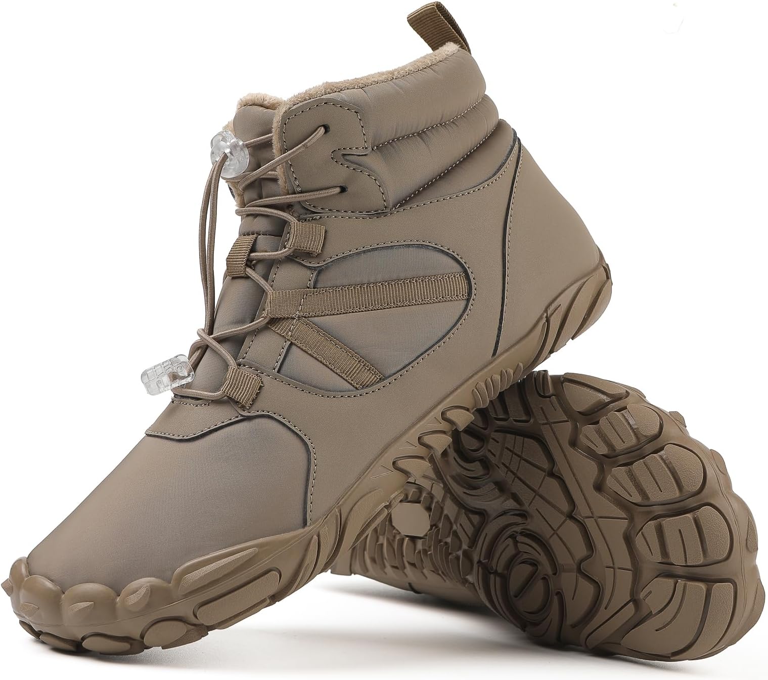 Mens Womens Barefoot Minimalist Shoes Winter Boots Zero Drop Sole Trail Running Sneakers Wide Toe Box